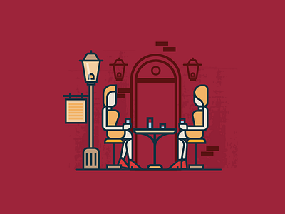 Best Friends colors design flat friends illustration minimal strokes