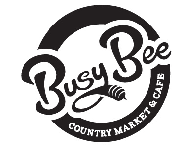 Busy Bee Market - Concept bee busy cafe country grocery lakeside market