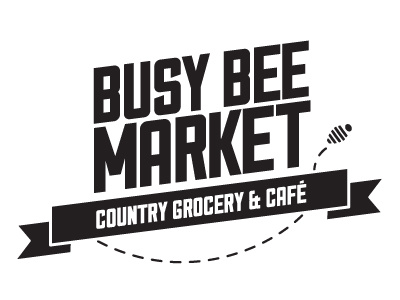 Busy Bee Market - Concept bee busy cafe country grocery lakeside market