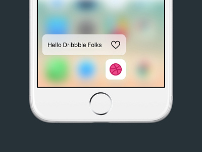 hello 3dtouch app dribbble icon ios