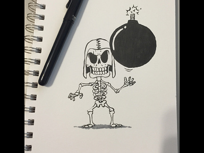 Inktober Day 09 doodle drawing illustration ink inktober inktober2015 sketch