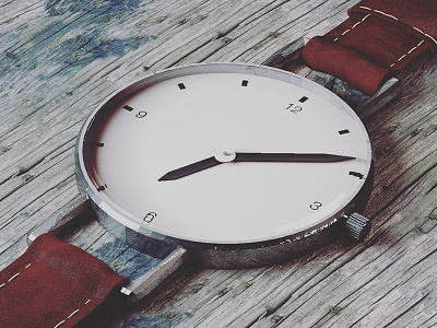 Fashion Watch 3d cgi cinema4d clothes design fashion glass hipster urban watch wood