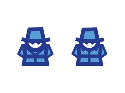 His and Hers Detective Icons detective icons trench coat