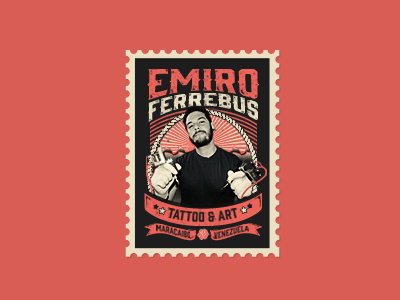 emiro tattoo card tattoo typography