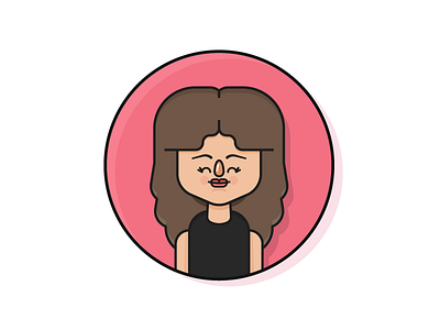 Column Five Team Player Alessandra Sica character designer girlie hair lass portrait team