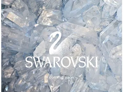 Swarovski branding mobile design web design