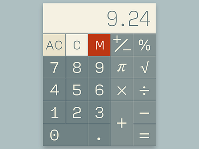 Daily UI #4 004 calculator dailyui dailyui 004