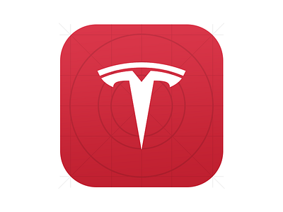 Tesla Concept: iOS icon icon ios mobile tesla