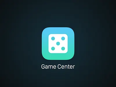 Game Center 005 dailyui day 5 dice game game center icon ios iphone