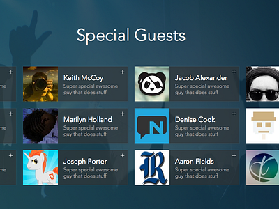 Dragon Con - Special Guests dragon con landing page website