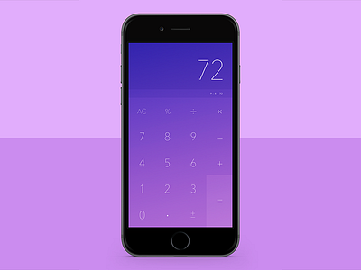 DailyUI 004 - Calculator 004 calculator dailyui design mobile ui uidesign