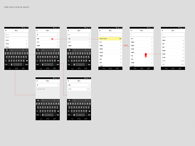 Add Card Flow android flow interaction