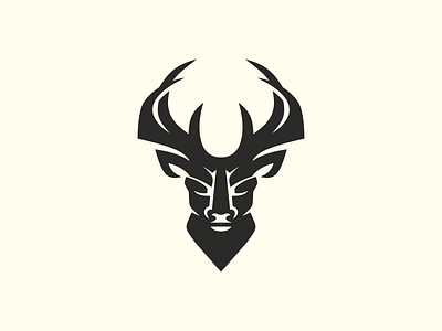 Deer King animal brand bussines club deer deer king deer logo elegant exclusive logo nature