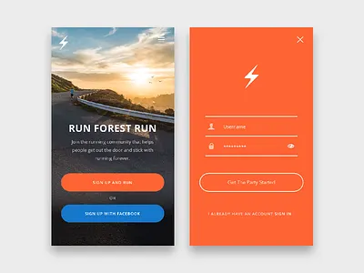 DailyUI #001 - Sign Up 001 dailyui design login register signup ui