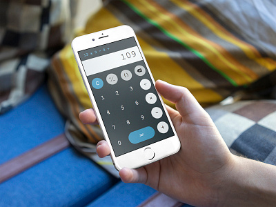 #DailyUI #004 Calculator