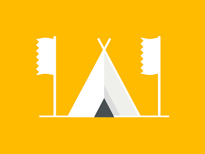 Tipi living colourful festival tent tipi