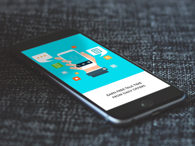Splash Screen Social App app design social
