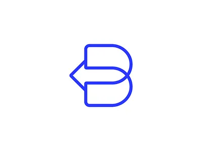 Backloop arrow logo loop