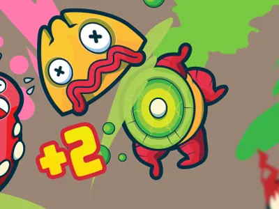 Slice Kaiju Slice creatures game gore guts kaiju slice