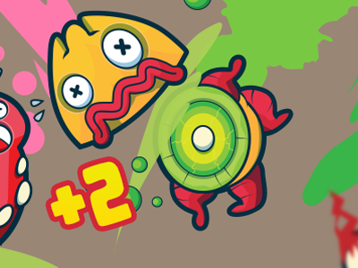 Slice Kaiju Slice creatures game gore guts kaiju slice