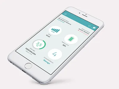 Mifi App Dashboard android app battery dashboard hotspot indicator ios koncept mifi signal usage