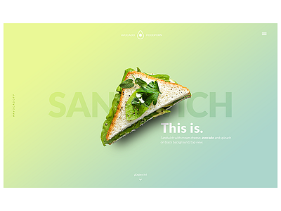Avocado Food Porn. dailyui