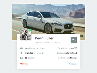 Daily UI 006 - User Profile dailyui profile user