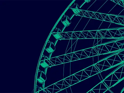 Duotone Ferris Wheel duotone ferris wheel