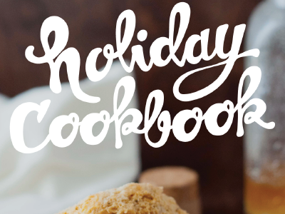 Cookbook Lettering design graphic design handlettering illustration typography