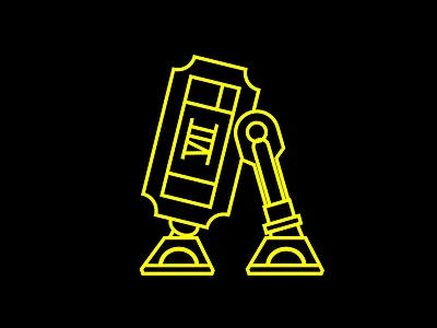 Star Wars Ticket illustration r2d2 star wars ticket