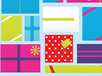 Wrapped up gifts presents wrapped