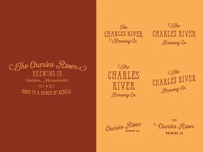 Type Exploration for Beer charles river brewing label package rebels type exploration typography
