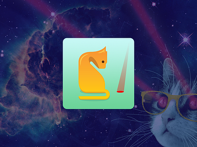 Daily UI - 005 - App Icon app cats dailyui icon lasers ui005