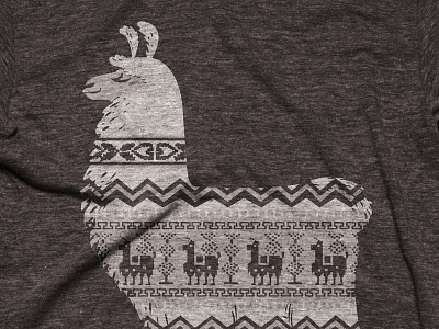 Llamas make the best sweaters - Shirt animal design illustration latin america llama shirt tshirt