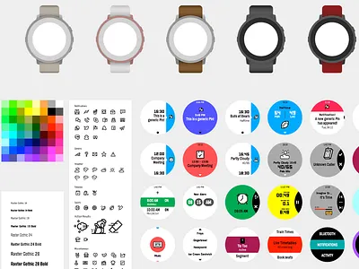 Pebble Time Round Interface Kit interface kit pebble round time