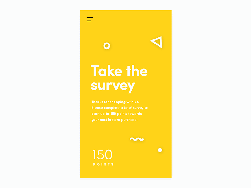 Vacuum - survey prototype intro android app interactions interface ios mobile prototype survey ui