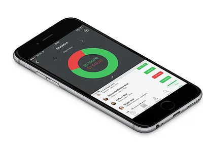 UI Shenanigans app crm dashboard ios iphone money ui ux
