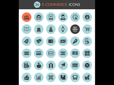 Freebie 36 6 e-Commerce Icons ai e commerce eps freebie freebies icons png vectors