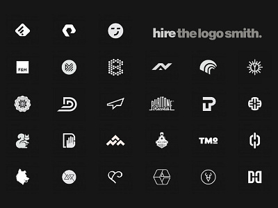 The Logo Smith's Dribbble Playing Card branding design identity logo logotype portfolio