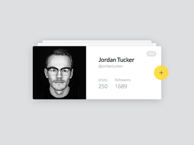 User profile 006 dailyui profile ui user ux