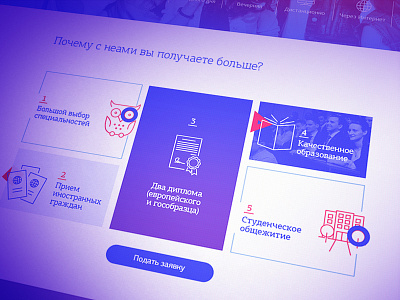 Triggers On The Site banners book diploma geometry icons landing outline site triggers web world