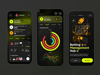 Sports Betting - App Design bet app betting blockchain bookmaker football app gambling gambling app mobile app online casino sport app sport product sports betting sportsbook