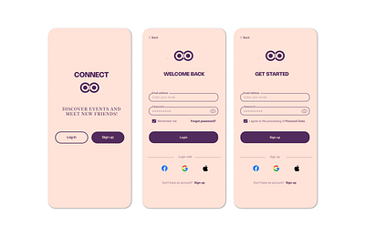 Daily UI Challenge #001 - Sign Up Page dailyui
