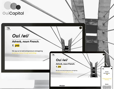 OUICAPITAL adobe illustrator adobe photoshop figma ui