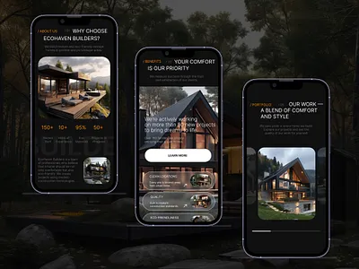 Web Design For Real Estate Agency design figma graphic design ui uiux web design