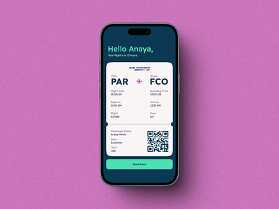 Boarding Pass | Daily UI airline airplane app app design boarding pass booking booking trio dailyui flight flight app flight ticketing itinerary mobile mobile app ticket travel trip ui ux