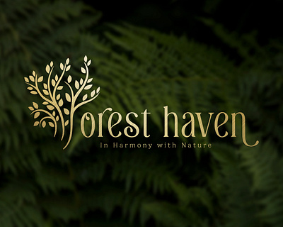 Forest Haven - logo brand design branding forest graphic design identify design logo logo design logotype visual identification