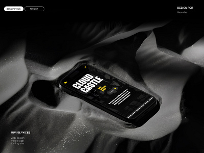 UX/UI design for Vape shop agency design shop ui ux vape vape shop web web design