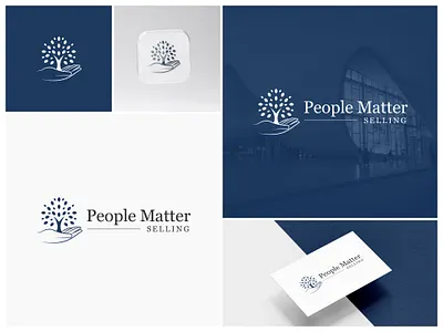 Sales Consulting Logo Design for People Matter Selling adobeillustrator branding brandlogo creativelogo graphic design logo logodesign people matter selling