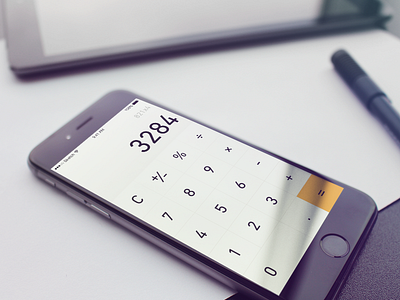 Daily UI #4 - Calculator calculator dailyui sketch ui